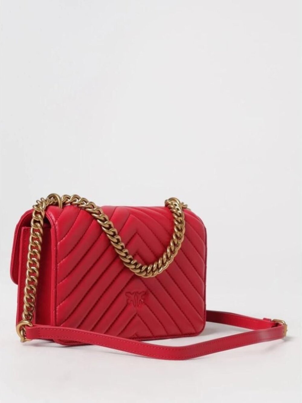 PINKO Mini Love Bag One Chevron